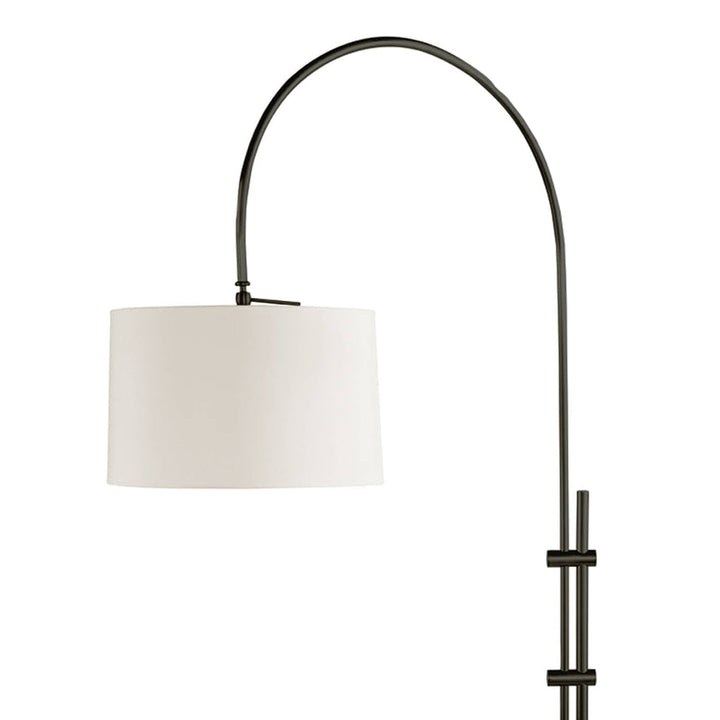 Arc Floor Lamp with Fabric Shade (Oil Rubbed Bronze)