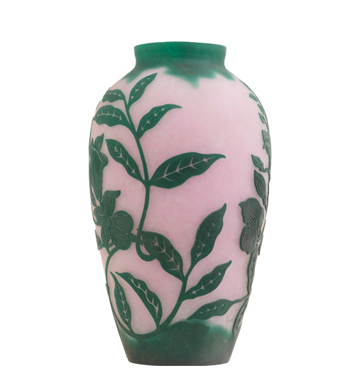 10" High Cameo Vase