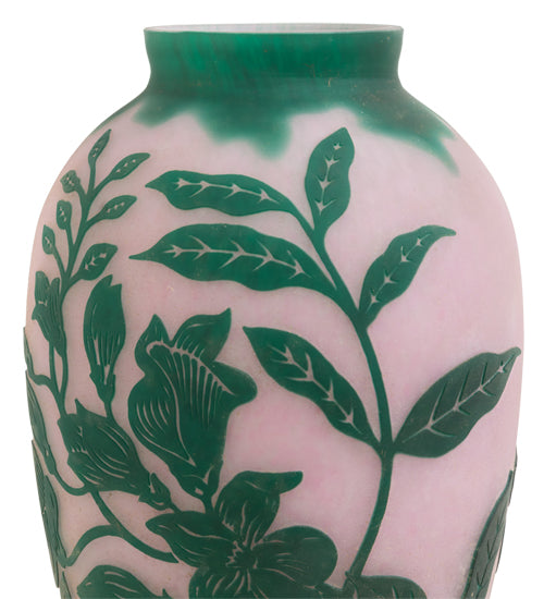 10" High Cameo Vase