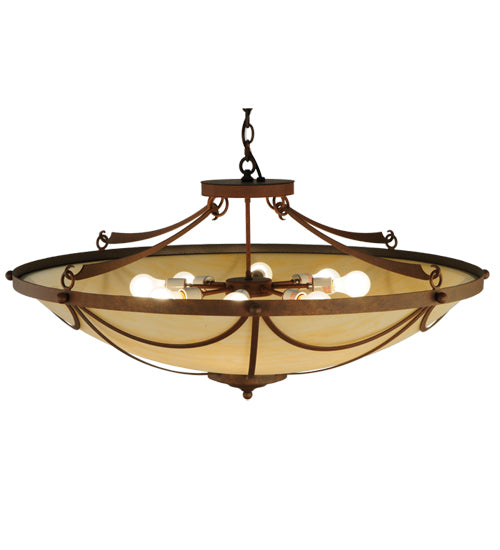 42"W Carousel Inverted Pendant