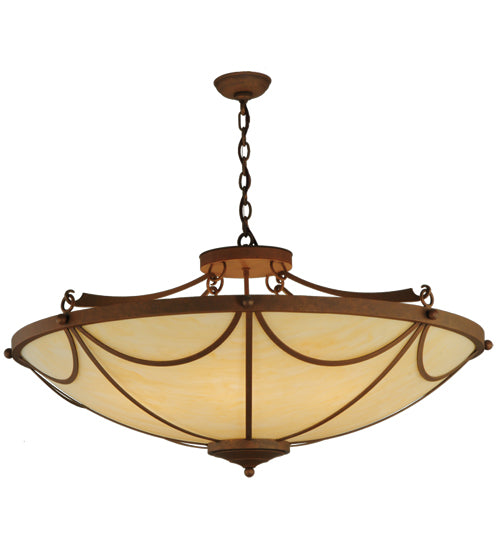 42"W Carousel Inverted Pendant