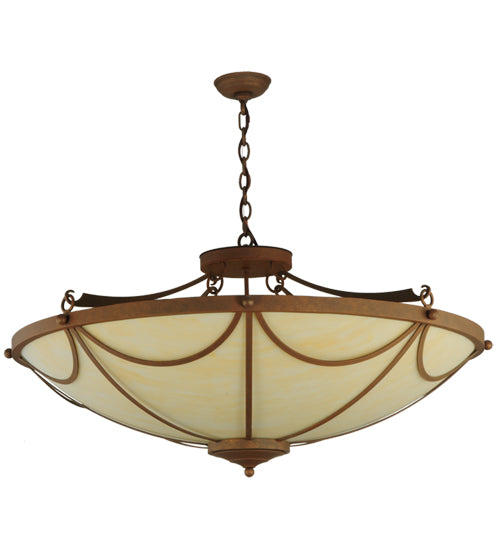 42"W Carousel Inverted Pendant