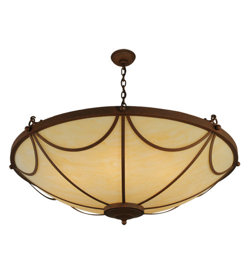 42"W Carousel Inverted Pendant