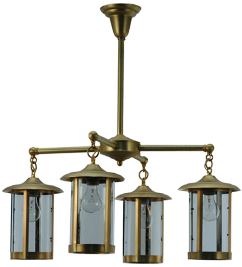 30"W Craftsman Signature Fulton Prime Chandelier