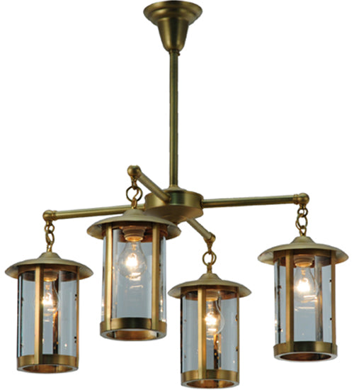 30"W Craftsman Signature Fulton Prime Chandelier