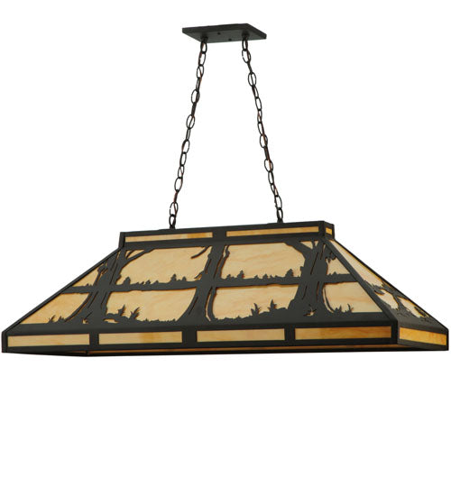 40"L Quiet Pond Oblong Pendant