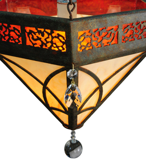 63" Wide Larkfield 3 Light Pendant