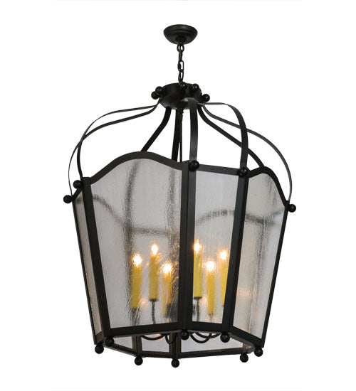 32"W Citadel 6 Light Pendant