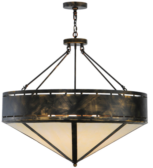 36" Wide Craftsman Prime Inverted Pendant