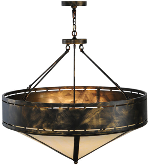 36" Wide Craftsman Prime Inverted Pendant