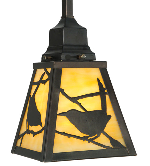 42"L Songbird Mission 3 Lt Island Pendant