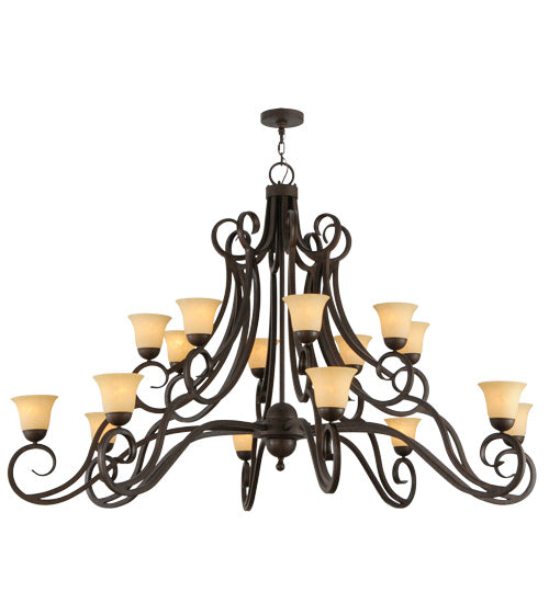 72" Wide Angelo 16 Light Chandelier