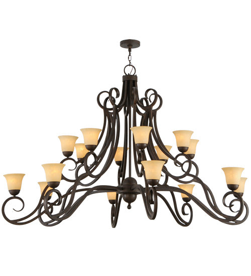 72" Wide Angelo 16 Light Chandelier