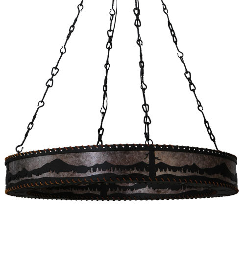 42" Wide Mountain Range Ring Chandelier