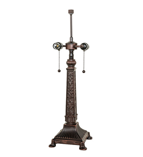 27" High Decorative Mission Table Base