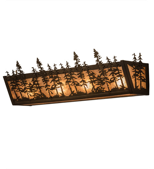 24"W Tall Pines Vanity Light