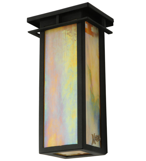 6" Wide Portico Mission Wall Sconce