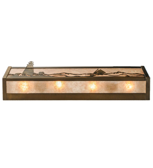 24"W Lighthouse Vanity Light