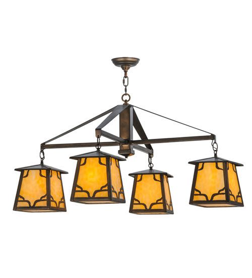 41"Wide Kirkpatrick 4 Light Chandelier