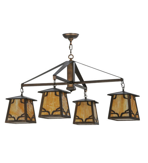 41"Wide Kirkpatrick 4 Light Chandelier