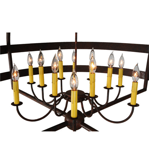 60"W Aldari 12 Lt Chandelier