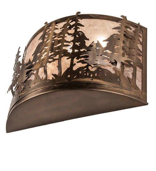 20" Wide Tall Pines Wall Sconce