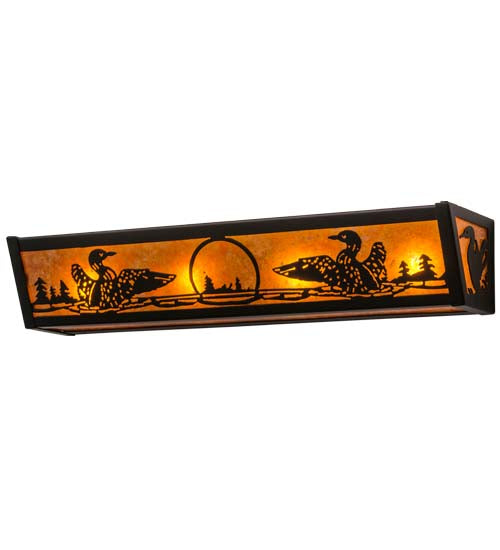 24"W Loon Vanity Light