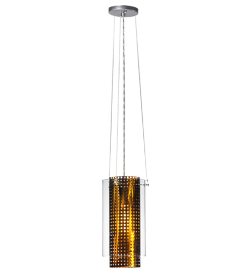 8"W Cilindro Matriz Mini Pendant