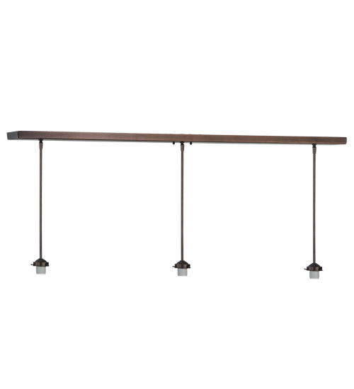 51"W 3Lt Ceiling Hanger