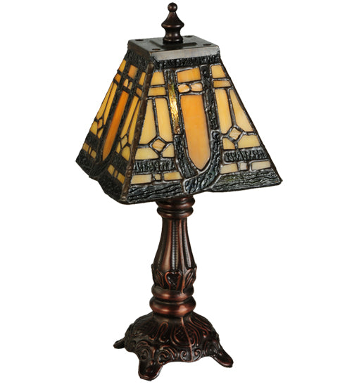 12"H Sierra Prairie Mission Mini Lamp