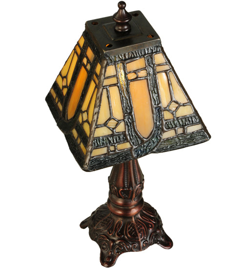 12"H Sierra Prairie Mission Mini Lamp