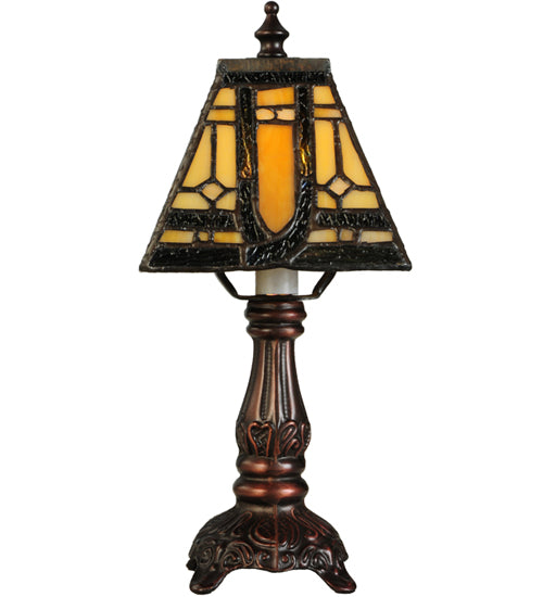 12"H Sierra Prairie Mission Mini Lamp