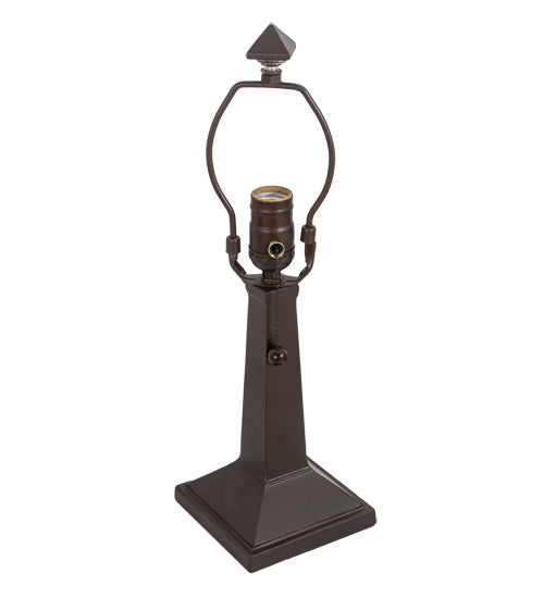 16"H Sierra Prairie Mission Accent Lamp