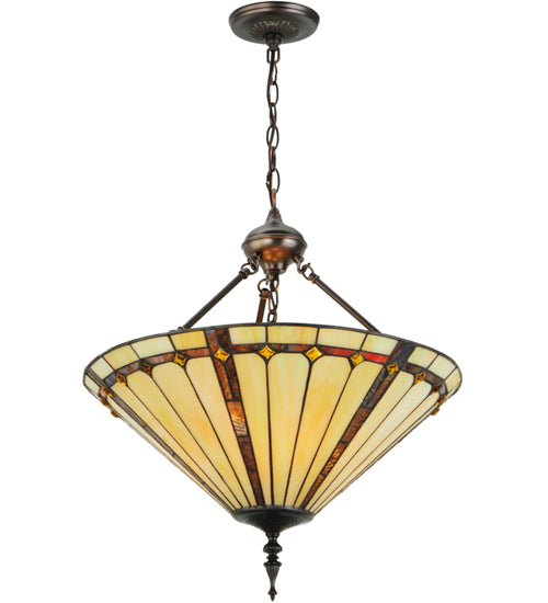 20"W Belvidere Inverted Pendant