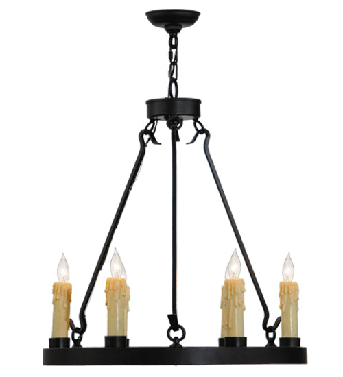 24" Wide Deina 6 Light Chandelier