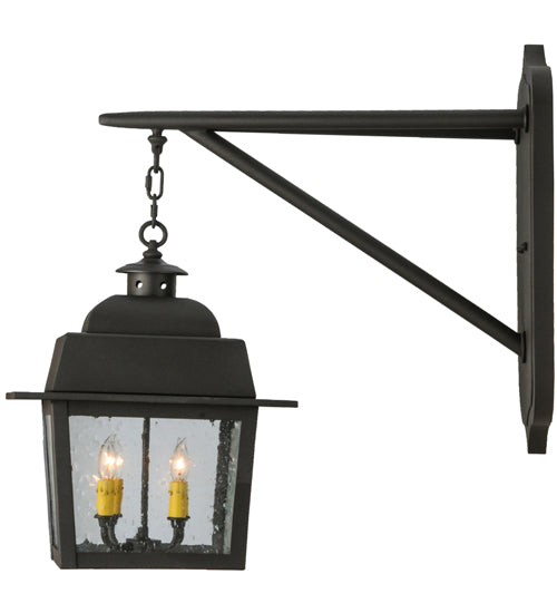 15" Wide Stockwell Hanging Lantern Wall Sconce