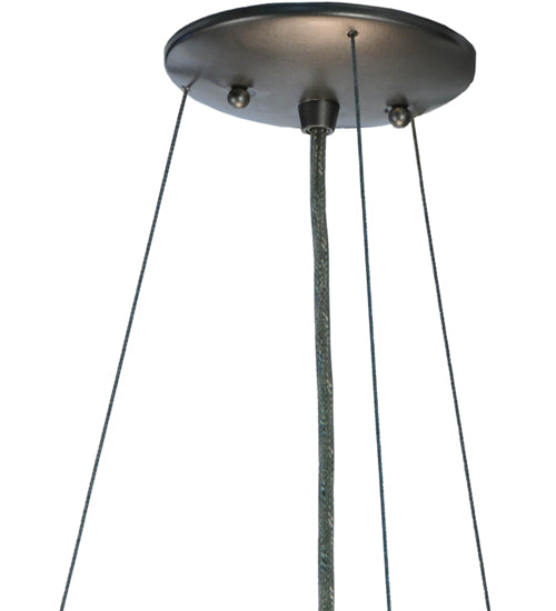 20"W Cilindro 3 Tier Pendant