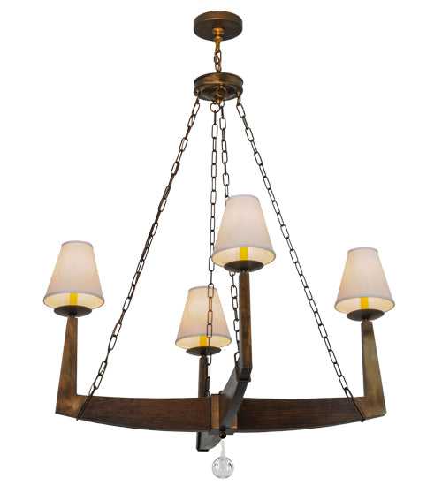 42" Wide Arendal 4 Light Chandelier