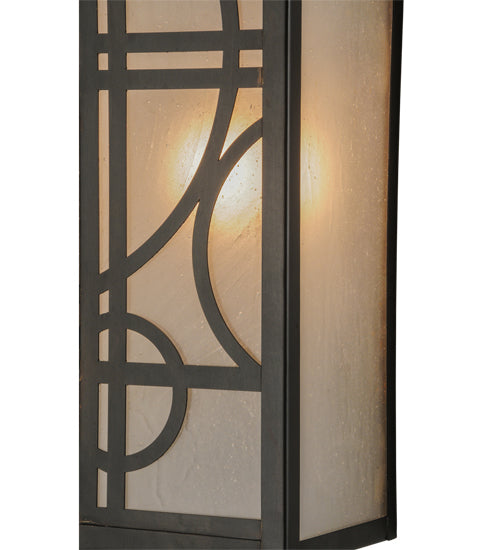 5"W Revival Deco Wall Sconce