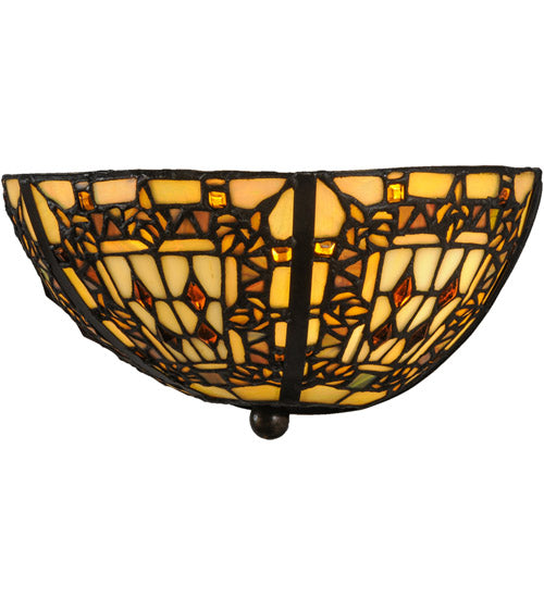 10"W Fleur-De-Lis Wall Sconce