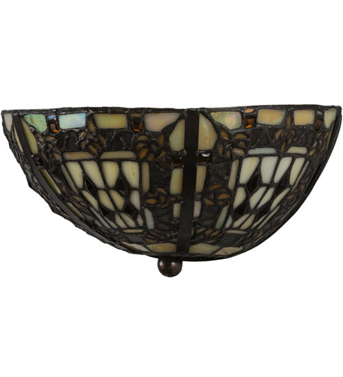 10"W Fleur-De-Lis Wall Sconce