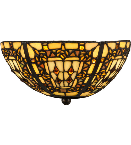 10"W Fleur-De-Lis Wall Sconce