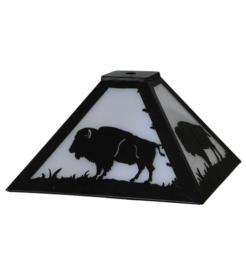 12"Sq Buffalo Shade