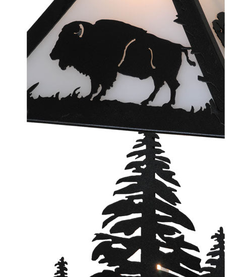 21"H Buffalo W/Lighted Base Table Lamp