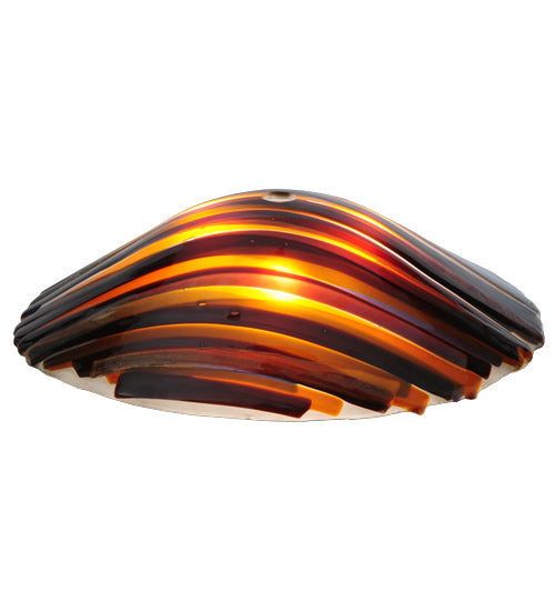 20" Wide Metro Fusion Marina Glass Shade