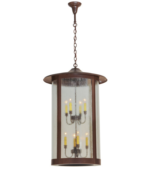 24"W Fulton Hanging Lantern Pendant