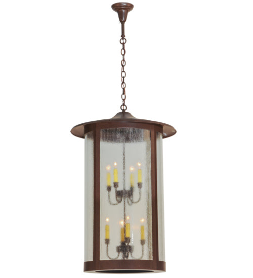 24"W Fulton Hanging Lantern Pendant