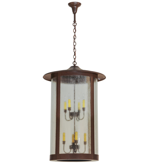 24"W Fulton Hanging Lantern Pendant