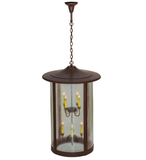 24"W Fulton Hanging Lantern Pendant