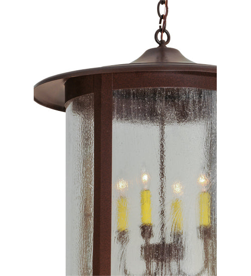 24"W Fulton Hanging Lantern Pendant